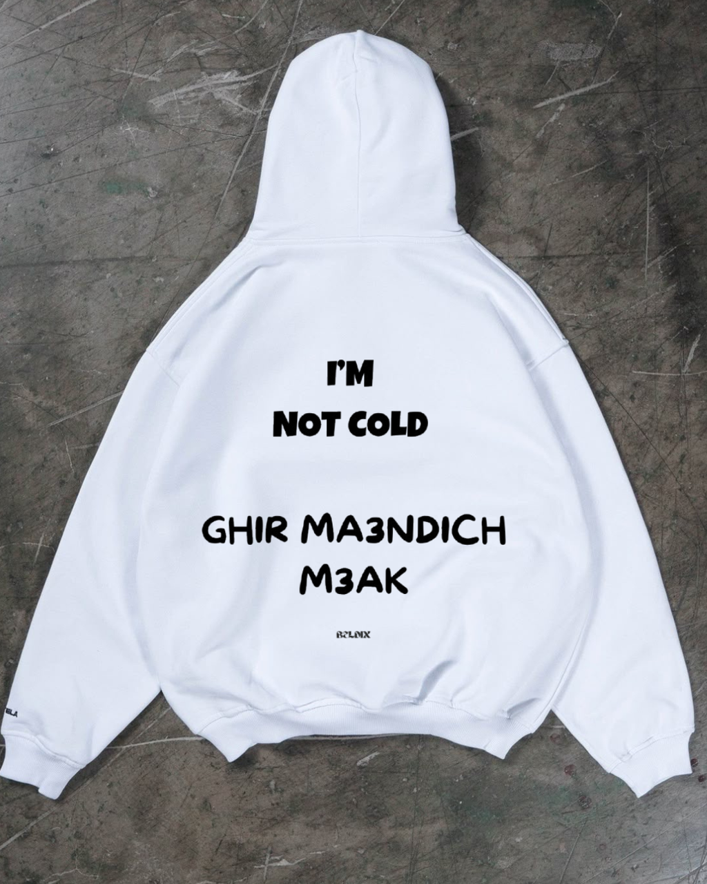 I'M NOT COLD .... HOODIE