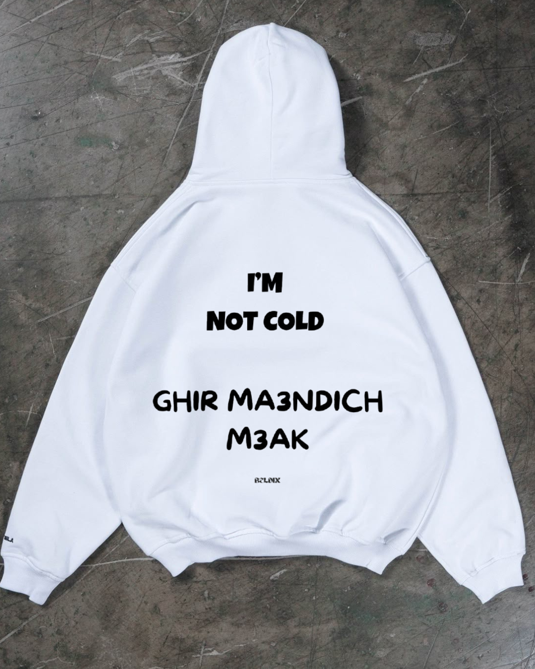 I'M NOT COLD .... HOODIE